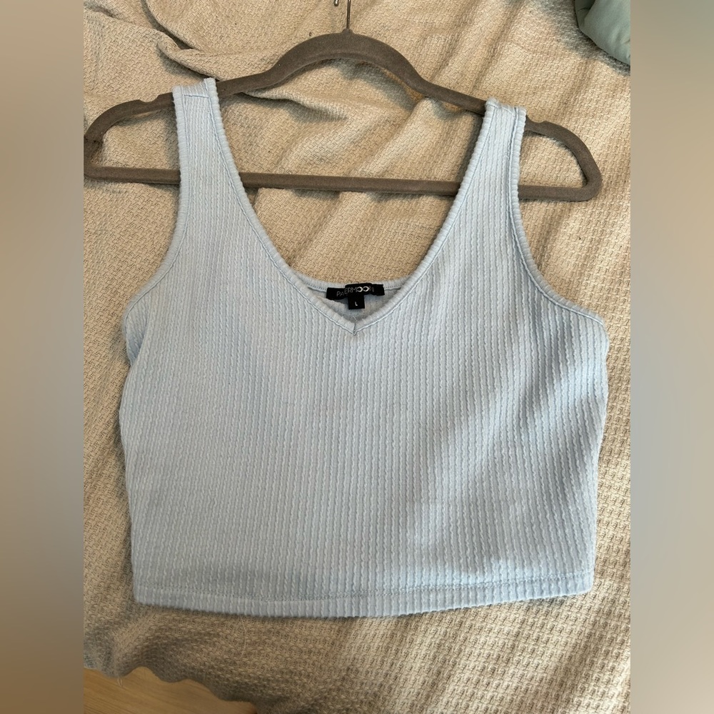 Baby blue tank